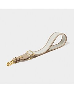 Katie Loxton Canvas Bag Strap - Light Taupe Stripe
